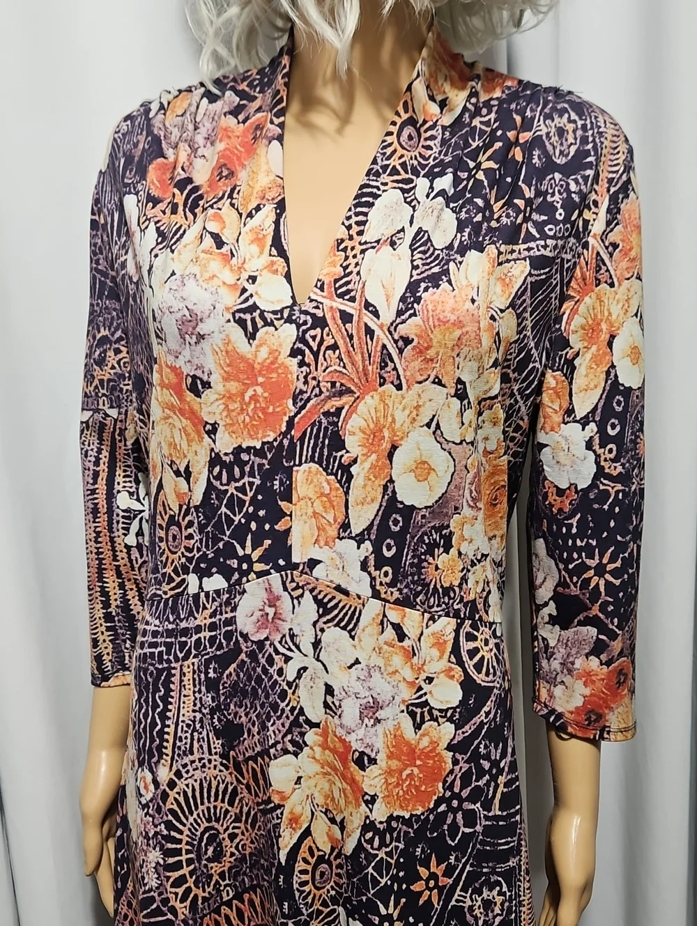 Soft Surroundings Floral Maxi Dress